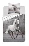 Pościel HORSES Konie Koń 140 x 200 cm komplet pościeli (3627A) w sklepie internetowym Tornistry.com.pl