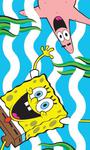 Ręcznik dziecięcy Spongebob Kanciastoporty 30 x 50 cm (SBOB203014) w sklepie internetowym Tornistry.com.pl