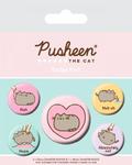 ZESTAW PRZYPINEK PUSHEEN przypinki 5 SZTUK Kot Kotek (BP80692) w sklepie internetowym Tornistry.com.pl