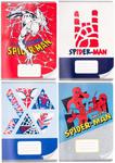 4 x Zeszyt A5 w kratkę 32 kartki SPIDERMAN SPIDER MAN (13815SET4CZ) w sklepie internetowym Tornistry.com.pl