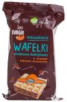 WAFLE Z KREMEM KAKAOWO - ORZECHOWYM SŁODZONE DAKTYLAMI BIO (4 x 30 g) 120 g - ME GUSTO (SUPER FUDGIO) w sklepie internetowym Bio-Sklep24