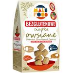 CIASTKA OWSIANE BEZ CUKRU BEZGLUTENOWE 100 g - MALU FOOD w sklepie internetowym Bio-Sklep24