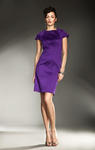 Wyjątkowa sukienka - fiolet - S10 w sklepie internetowym LadyStyle