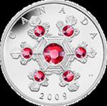 Kanada - 2009, 20 dolarów - Snowflake, Śnieżynka - Pink/Różowa w sklepie internetowym Numizmatyka24.pl