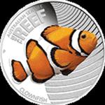 Australia - 2010, 50 cents - CLOWNFISH - Błazenek - Życie morskie rafy w sklepie internetowym Numizmatyka24.pl