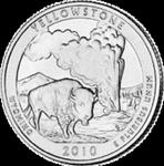 25 Centów 2010 - Yellowstone National Park - Wyoming (P) w sklepie internetowym Numizmatyka24.pl
