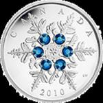 Kanada - 2010, 20 dolarów - Snowflake, Śnieżynka - Blue/Niebieska w sklepie internetowym Numizmatyka24.pl