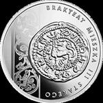 10 zł 2014 Historia Monety Polskiej - Brakteat Mieszka III w sklepie internetowym Numizmatyka24.pl