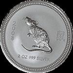 Australia - 2007, 2 dolary - Rok myszy 2008 - 2 uncje srebra w sklepie internetowym Numizmatyka24.pl