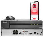 NVR-4CH-5MP/4P Rejestrator IP 4 kanałowy sieciowy z POE HiLook by Hikvision w sklepie internetowym ivel.pl