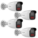 Zestaw kamer tubowych IP HiLook by Hikvision 4x IPCAM-B4-50IR, IR 50m, 4Mpx w sklepie internetowym ivel.pl