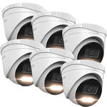 Zestaw kamer kopułowych IP HiLook by Hikvision 6x IPCAM-T6-30DL 6Mpx Smart Hybrid-Light 30m w sklepie internetowym ivel.pl