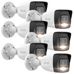 Zestaw kamer tubowych IP HiLook by Hikvision 6x IPCAM-B6-30DL 6Mpx Smart Hybrid-Light 30m w sklepie internetowym ivel.pl