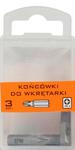 KOŃCÓWKI DO WKRĘTARKI 25MM 3SZT. PZ2 w sklepie internetowym Beriza.pl 