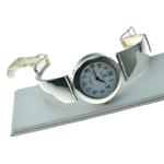 Zegarek Damski srebrny okrągły ze srebrną tarczą Srebro pr.925 zeg016 w sklepie internetowym Bestsilver.pl
