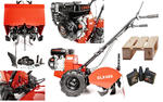 CEDRUS GLX480F Glebogryzarka 48cm silnik LONCIN H200 6,5KM + Zestaw do orania RGL54 + Olej Loncin 1,4L w sklepie internetowym Pajm.pl