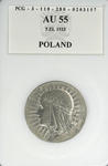 5 zĹotych, gĹowa kobiety, rok 1933, grading Au_55 (stan II+) w sklepie internetowym enumizmatyczny.pl