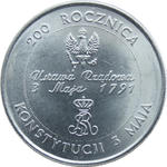 10000 zĹ, 200 Rocznica Konstytucji 3 Maja, 1991 w sklepie internetowym enumizmatyczny.pl