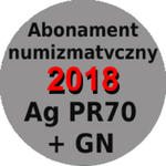 Abonament numizmatyczny 2017 na monety srebrne w gradingu PR70 w sklepie internetowym enumizmatyczny.pl