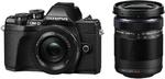 OM-D E-M10 Mark III + ob. 14-42 EZ + ob. 40-150 R czarny - Dostawa GRATIS! karta SDHC gratis + do 50% rabatu na wybrane produkty w sklepie internetowym Cyfrowe.pl