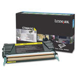 Toner Lexmark C746A1YG Yellow do drukarek (Oryginalny) [7k] w sklepie internetowym Profibiuro.pl