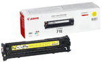 Toner Canon CRG- 718Y Yellow do drukarek (Oryginalny) [2.9k] w sklepie internetowym Profibiuro.pl