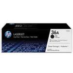 Zestaw dwóch tonerów HP 36A do LaserJet P1505, M1120/1522 | 2x2 000 str. | black w sklepie internetowym Profibiuro.pl