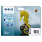 Zestaw tuszy Epson T0487 do drukarek (Oryginalny) 6-Pack w sklepie internetowym Profibiuro.pl