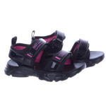 Sandały Sportowe Dziewczęce Na rzepy Tanie D950 Czarne w sklepie internetowym BucikSklep