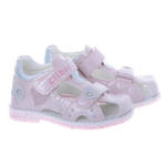 Sandały Sportowe Dziewczęce na rzepy zakryte AB232 Różowe w sklepie internetowym BucikSklep