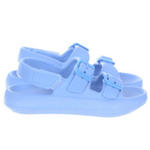 Niebieskie Sandały Sandałki Chłopięce Pianka na Rzep Sportowe Lekkie J-3122302008 w sklepie internetowym BucikSklep