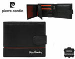 Portfel męski skórzany Pierre Cardin 324A Tilak 15 Czarny z Bordowym w sklepie internetowym BucikSklep