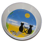 Ceramiczna miska dla kota lub psa Karlie Flamingo w sklepie internetowym EasyPet.pl