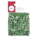 Cekiny, gięte, 6 mm, zielony, op. 4000 szt. w sklepie internetowym KreatywnySwiat.pl