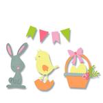 Wykrojnik - Sizzix Thinlits, Easter - Wielkanocne motywy [661684] w sklepie internetowym KreatywnySwiat.pl