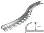 Profil aluminiowy podÃÂogowy owalny ÃÂukowy 12mm 2,5mb anodowany srebro w sklepie internetowym e-millennium.eu