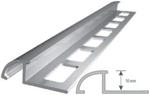 Profil aluminiowy do glazury AL "CW"schodowy H=10mm, L=3m kolor: poler w sklepie internetowym e-millennium.eu