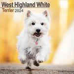 West Highland White Terrier - Westies 2024 calendar 30x30 kalendarz w sklepie internetowym Ukarola.pl 