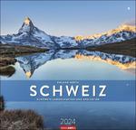 Schweiz 2024 switzerland calendar Szwajcaria w sklepie internetowym Ukarola.pl 