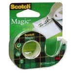 Taśma klejąca SCOTCH MAGIC 19 mm x 7,5 m z podajnikiem /3M-UU005551005/ w sklepie internetowym dyskontbiurowy24.pl