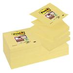 Notes samoprzylepny 76x76mm 90 kartek R330-12SS-CY z-Notes żółty 3M POST-IT Super Sticky /3M-70005197796/ w sklepie internetowym dyskontbiurowy24.pl