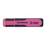 Zakreślacz DONAU D-tekst różowy /7358001PL16/ w sklepie internetowym dyskontbiurowy24.pl