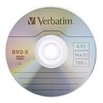 Płyta DVD+R 4,7gb VERBATIM azo x16 50szt -43550- w sklepie internetowym dyskontbiurowy24.pl