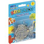 Witraże AMOS "Tropical Fish" 6 szt. /SCS6-TP/ w sklepie internetowym dyskontbiurowy24.pl