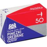Pinezki metalowe srebrne GRAND S50 /110-1378/ w sklepie internetowym dyskontbiurowy24.pl