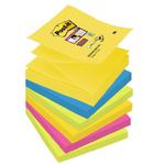 Notes samoprzylepny POST-IT super sticky z-notes paleta rio de janeiro 76x76mm zestaw 6 bloczków x 90 karteczek /3M70005251338/ w sklepie internetowym dyskontbiurowy24.pl