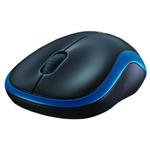 Mysz optyczna bezprzewodowa LOGITECH M185 czarno-niebieska /910-002239/ w sklepie internetowym dyskontbiurowy24.pl