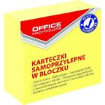 Notes samoprzylepny 50x50mm 400 kartek OFFICE PRODUCT pastel jasno żółty 1 szt. /14048411-06/ w sklepie internetowym dyskontbiurowy24.pl