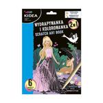 Kolorowanka i wydrapywanka kreatywna 6 kartek 2W1 KIDEA księżniczki 1szt. /WKEKA/ w sklepie internetowym dyskontbiurowy24.pl