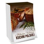 Kalendarz ścienny dzienny 72x114mm KALPOL 2024 vademecum kuchni polskiej zdzierak 1szt. w sklepie internetowym dyskontbiurowy24.pl